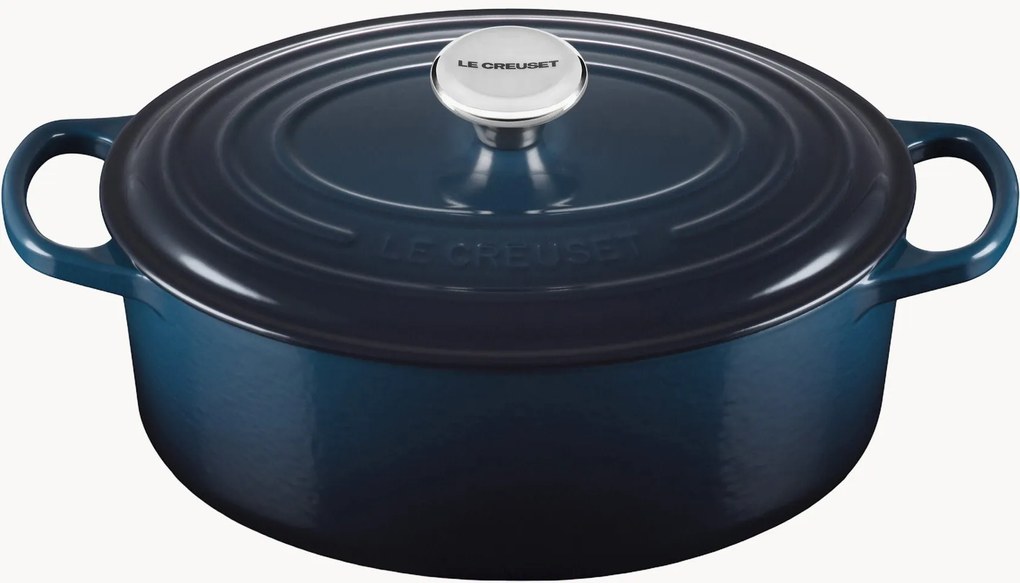 Caçarola oval em ferro fundido Signature