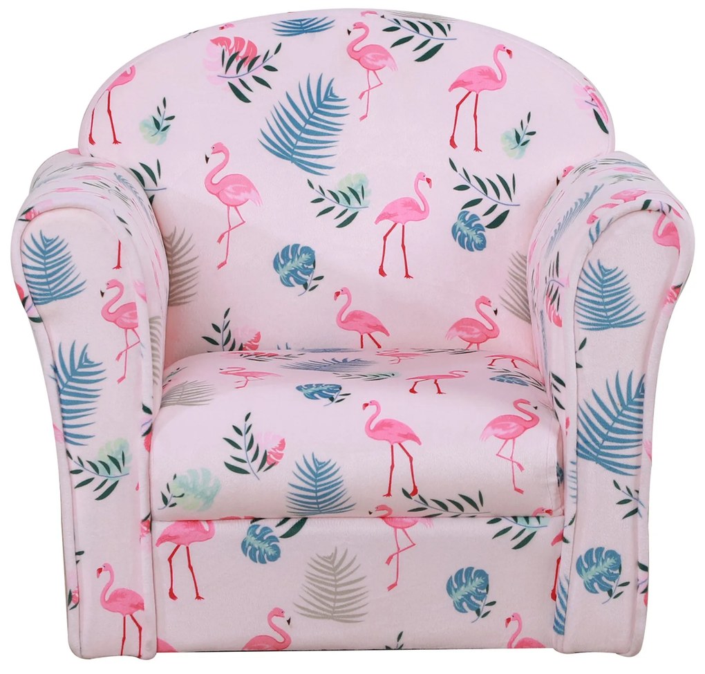 Poltrona Infantil para Crianças Acima de 3 Anos Assento acolchoado ergonômico rosa