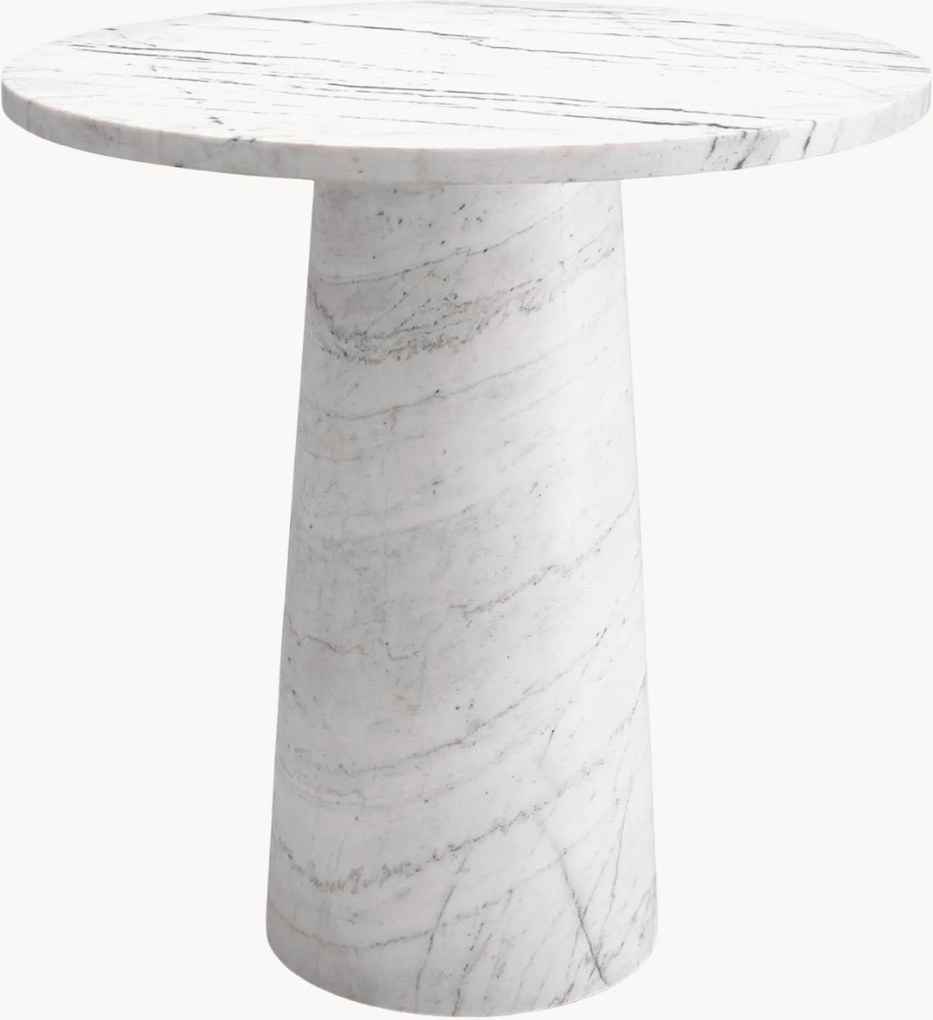Mesa de apoio redonda em mármore Terry