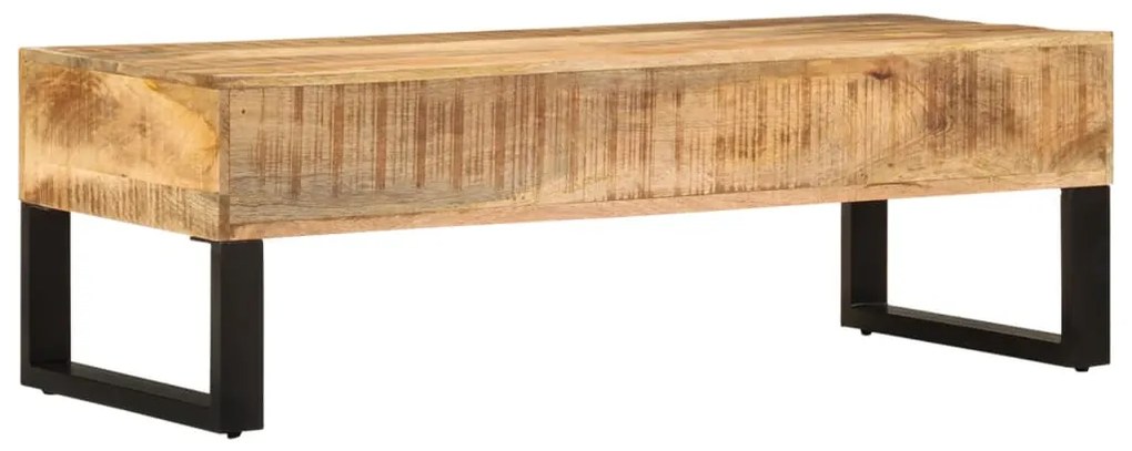 Mesa de centro 110x50x38 cm madeira de mangueira maciça