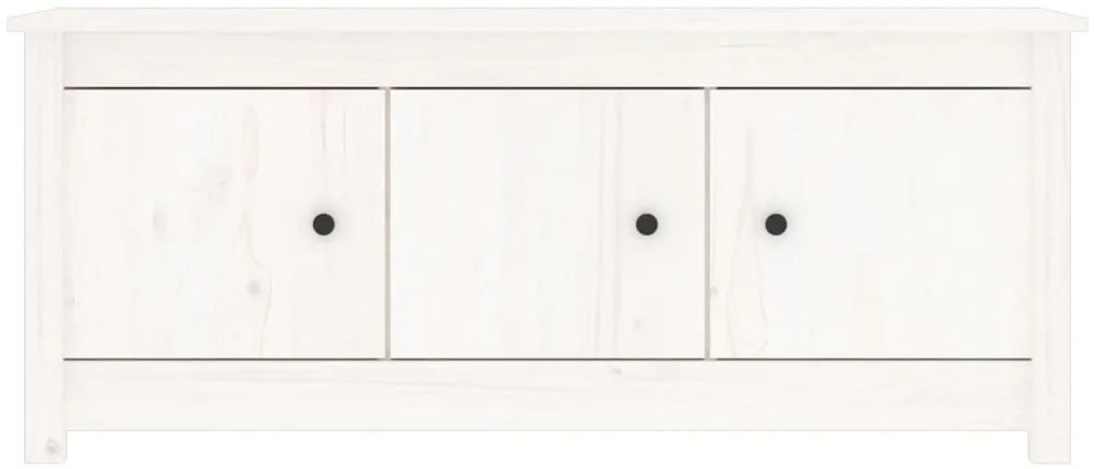 Sapateira 110x38x45,5 cm pinho maciço branco