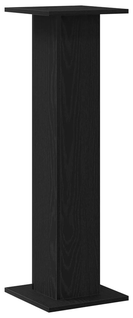 Suporte para Plantas vidaXL 2 pcs Carvalho Preto 30x30x95 cm Madeira C