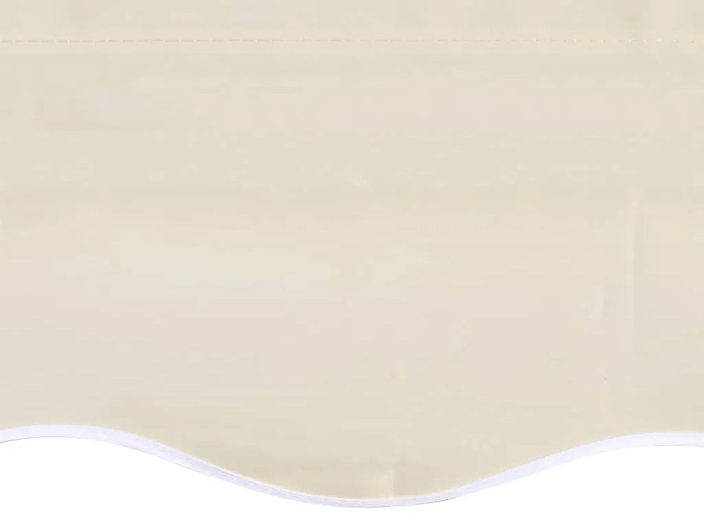 Lona para toldo creme 4 x 3 m (sem estrutura/caixa)