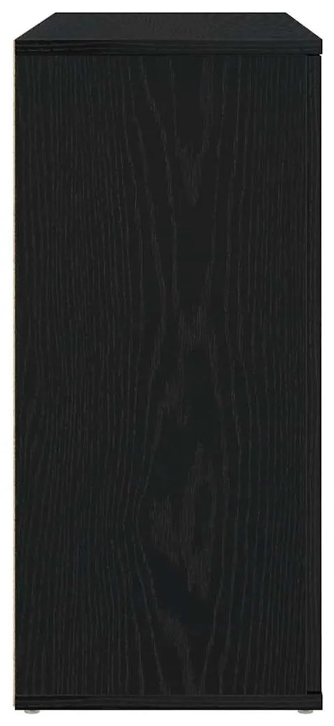 Aparador 91x29,5x65 cm derivados de madeira carvalho preto