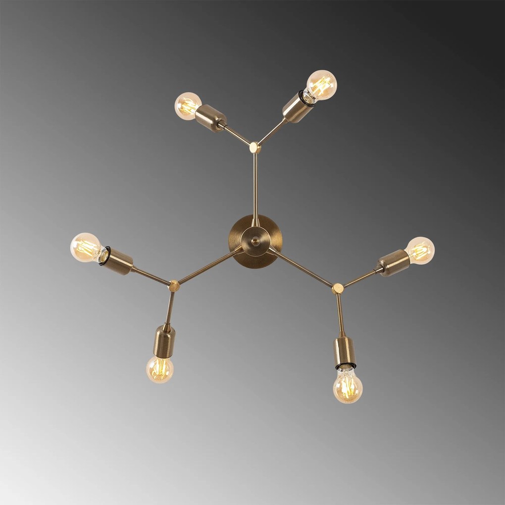 Candeeiro de Teto Sparrow – Vintage – 67 x 67 cm