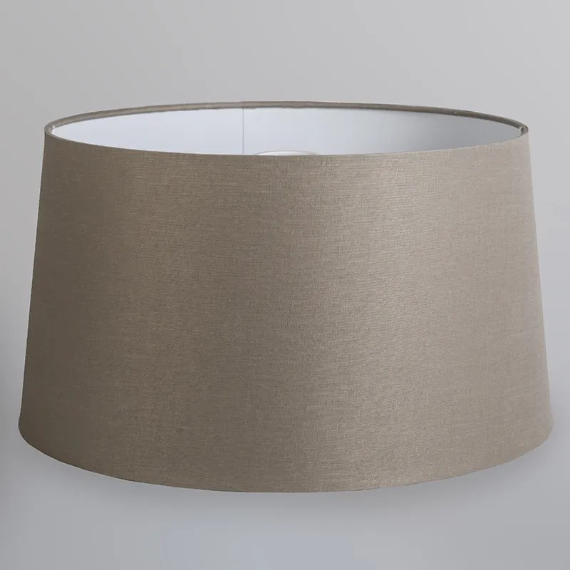 Candeeiro de suspensão moderno em aço com abajur de 45 cm cor taupe - Cappo 1 Design,Country / Rústico,Moderno