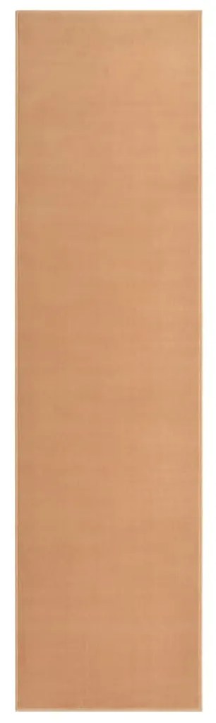 vidaXL Passadeira 60x250 cm polipropileno bege