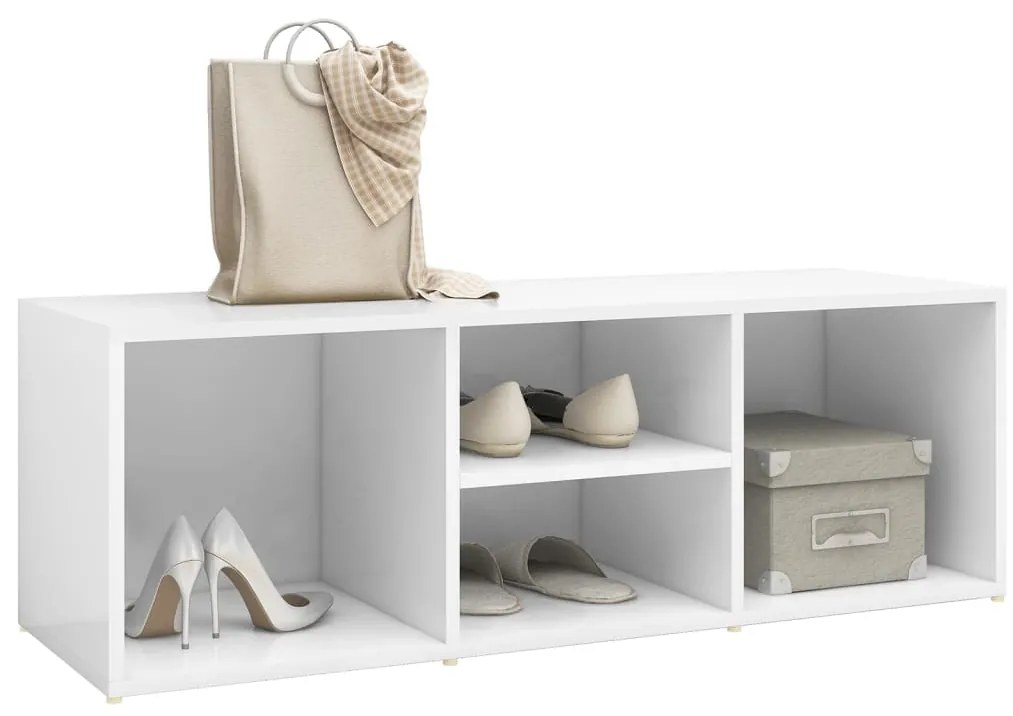 Sapateira 105x35x35 cm derivados de madeira branco