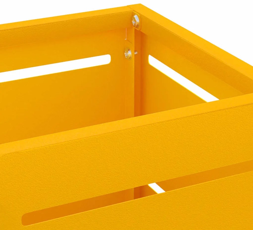 Suporte para Guarda-Chuva Amarelo Mostarda Metal Padrão