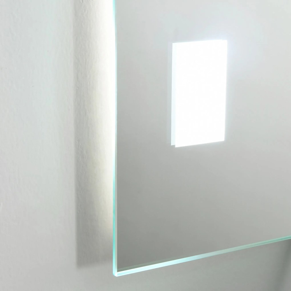 Espelho Casa de Banho com Luz LED 14,5W 70x50 cm Espelho para Casa de