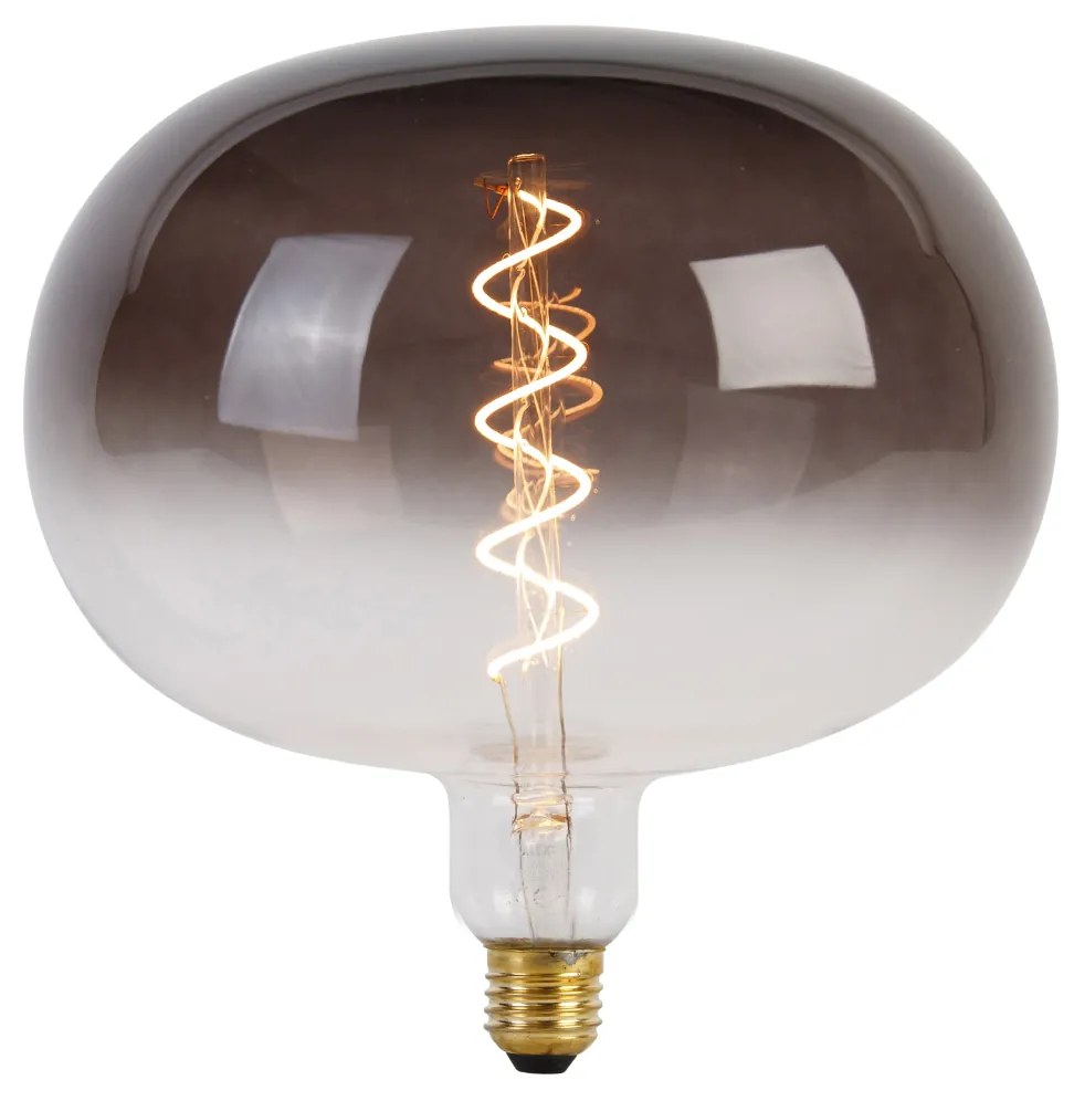 Candeeiro de suspensão preto 3 luzes incl. LED mix fumê regulável - Cava Luxe Moderno