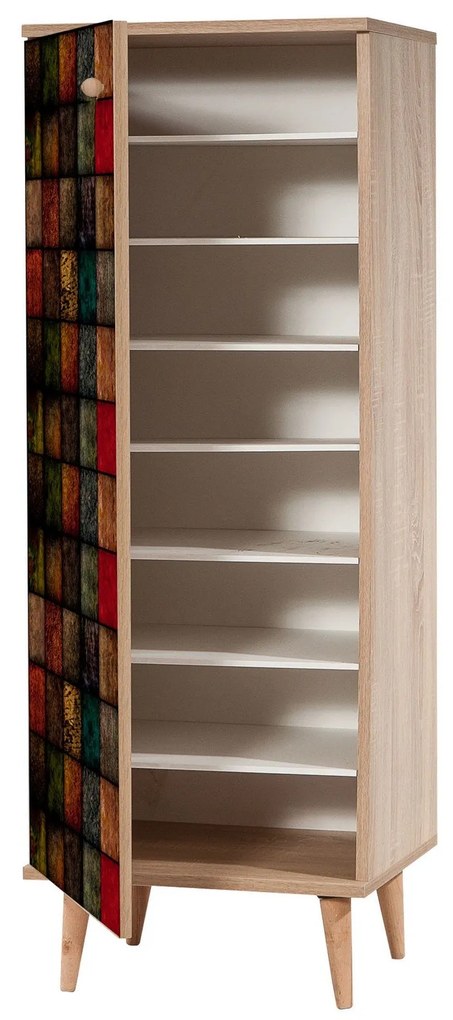 Conjunto de Mobiliário de Entrada Filinta – Sonomo/Antracite – Sapatei