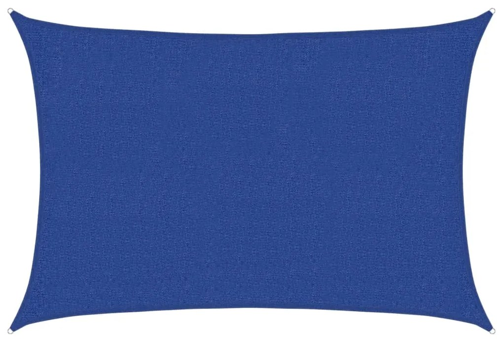 Para-sol estilo vela 160 g/m² 2x2,5m PEAD azul