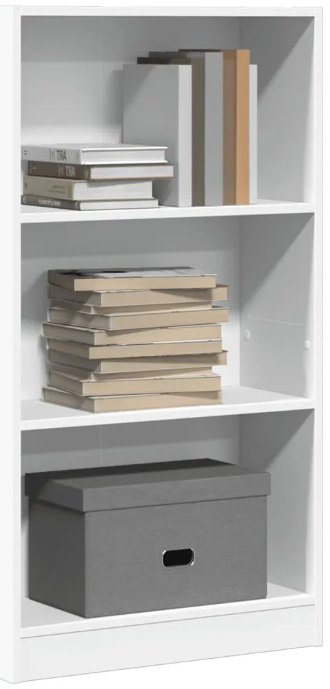 vidaXL Estante 60x24x109 cm derivados de madeira branco