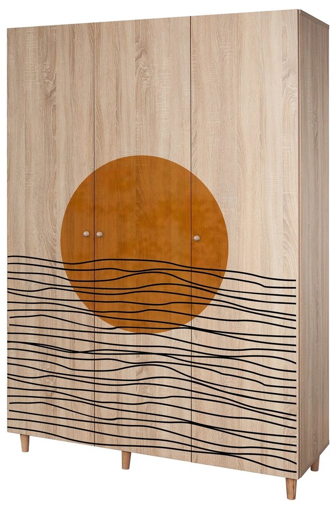 Roupeiro Lena – Sonomo – 135x192x52 cm