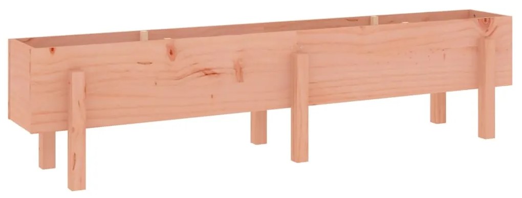 Canteiro elevado de jardim 160x30x38 cm madeira douglas maciça