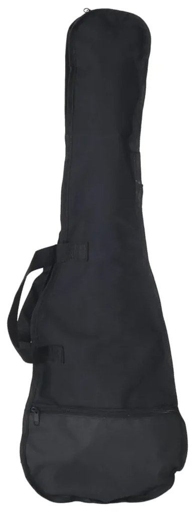 Guitarra elétrica p/ crianças com saco 3/4 30" castanho/preto