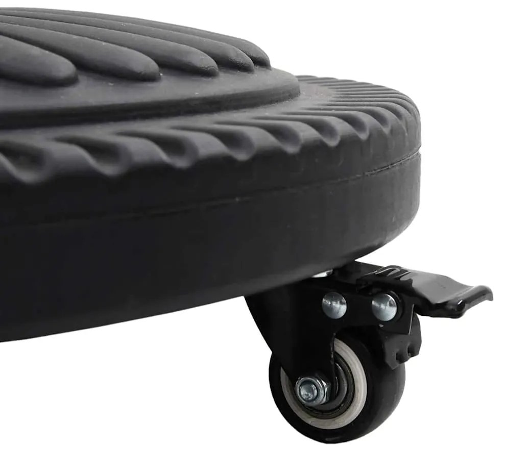 Base para Parasol vidaXL com Rodas para Postes de Ø38-48 mm 13 kg Redo