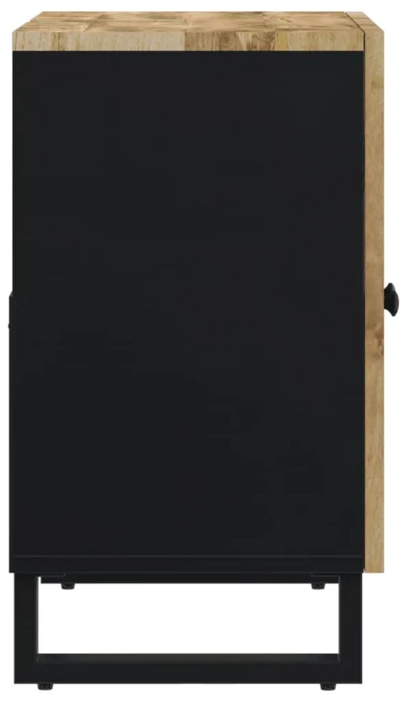 Móvel de lavatório 62x33x58 cm mangueira maciça e derivados