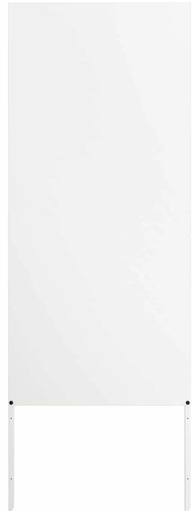 vidaXL Tela de Privacidade para Jardim Fretwork Branco 50 x 140 cm