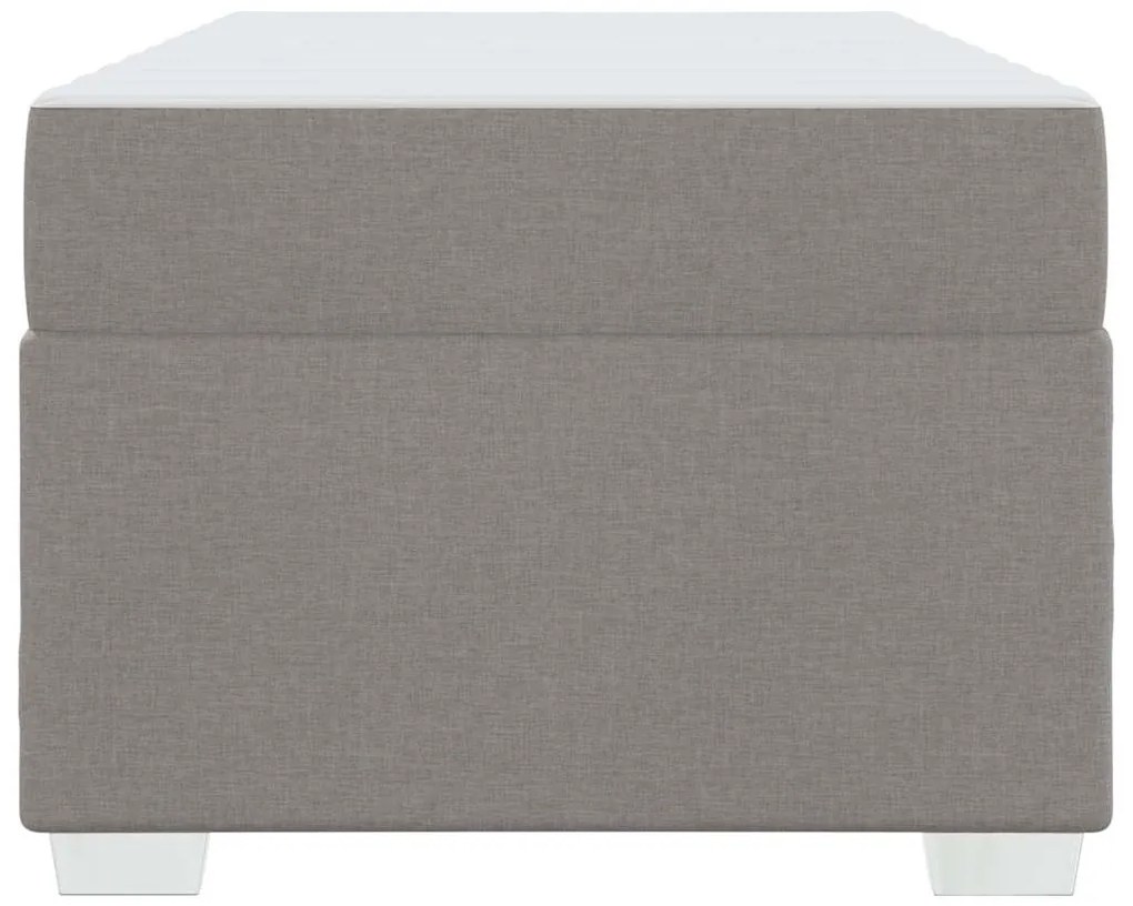 Estrutura da Cama Cinzento-acastanhado 90 x 190 cm tecido