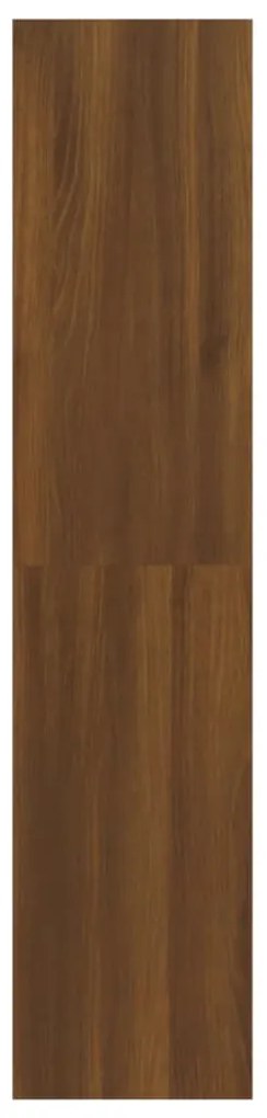 Estante/divisória 100x30x135 cm cor carvalho castanho