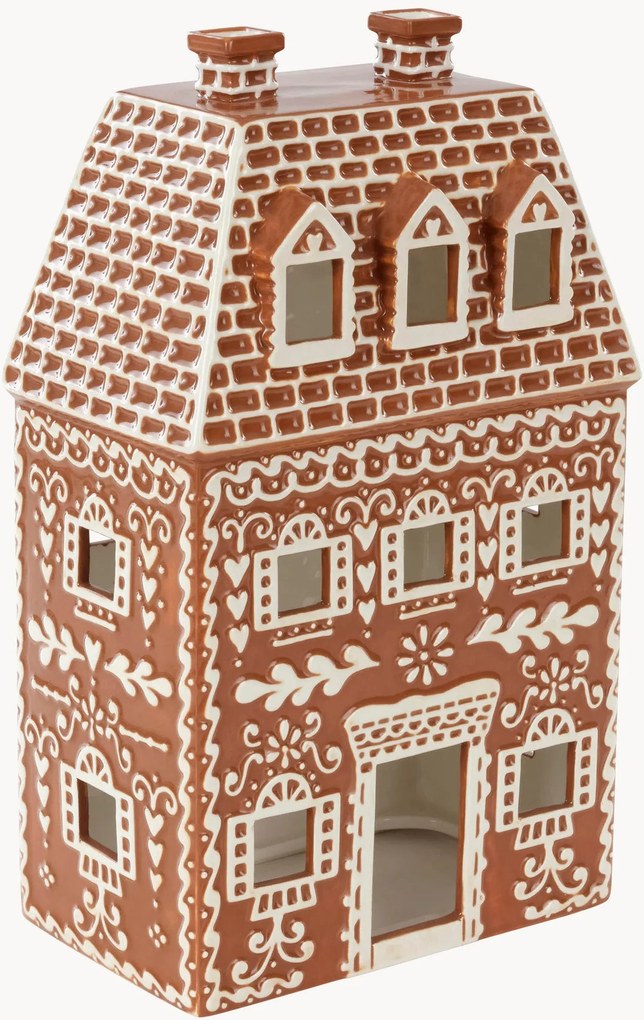 Castiçal em dolomite Gingerbread House