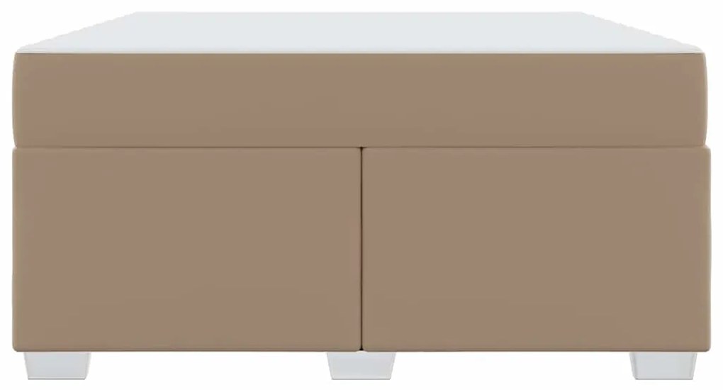 Estrutura da Cama Cappuccino 140 x 200 cm Couro sintético