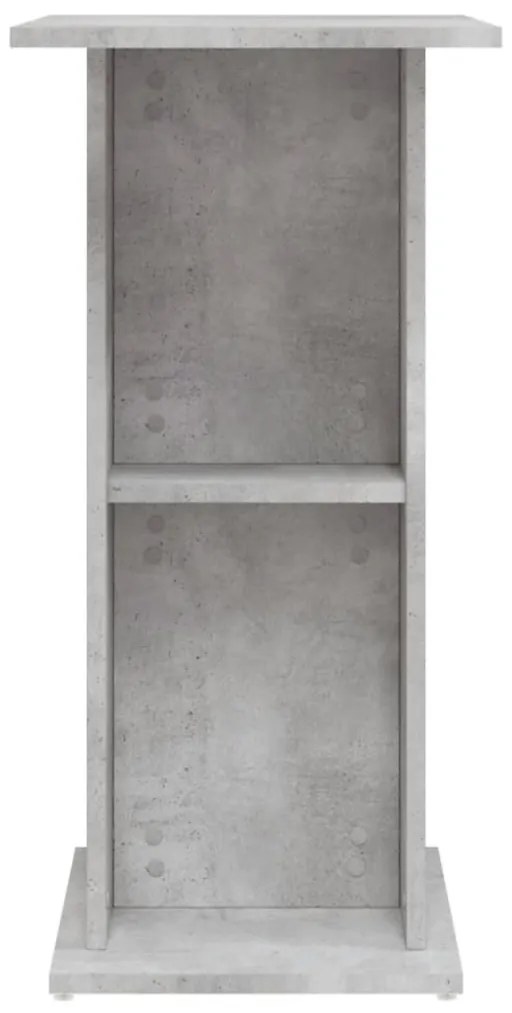 Suporte aquário 60,5x36x72,5 cm deriv. de madeira cinza cimento