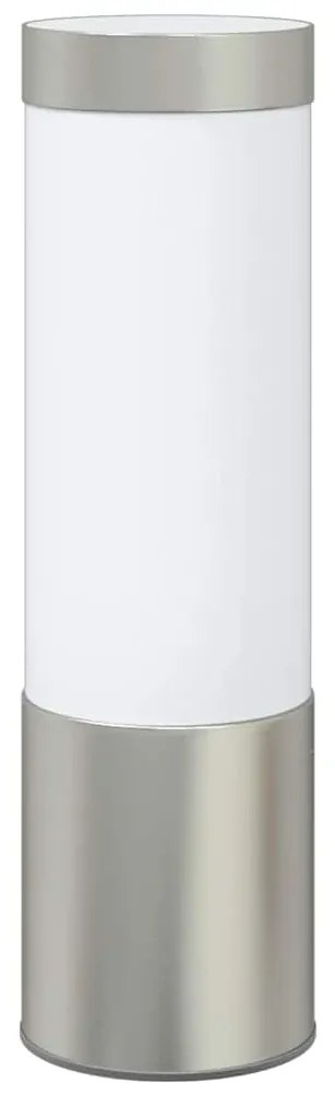 Luzes de Parede Externas vidaXL 2 pcs Aço Inoxidável Prateado IP44