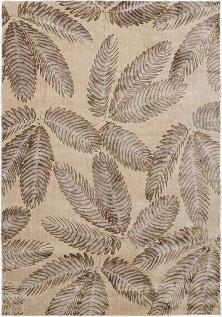 Tapete em viscose artesanal de pelo curto Ambrosia