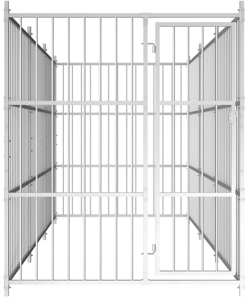 Canil de exterior 450x150x185 cm