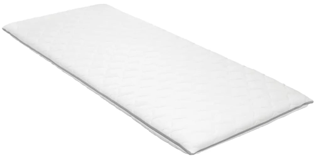 Sobrecolchão 90x200 cm espuma viscoelástica c/ memória 6 cm