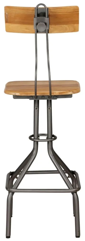 Conjunto de bar 3 pcs teca recuperada maciça