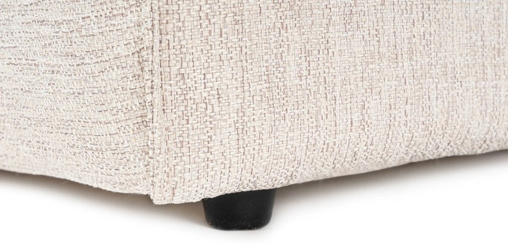 Sofá de 2 Lugares Lora – Castanho Claro – 220x108x65 cm