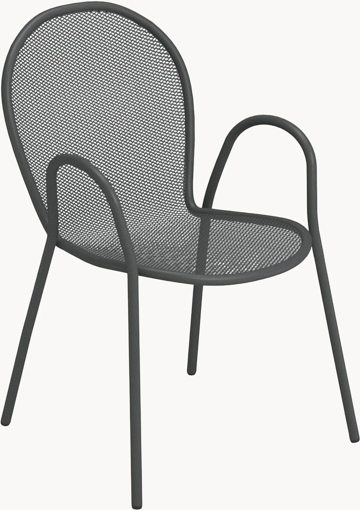 Cadeira de jardim empilhável com braços Ronda