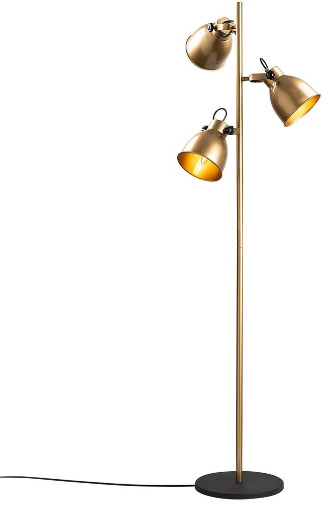 Candeeiro de Pé Spotkafasi – Dourado – 37 x 37 x 162 cm