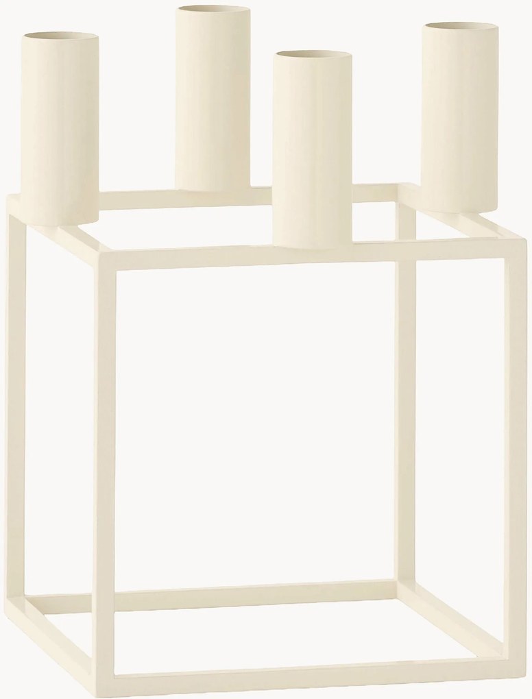 Suporte para velas em metal Kubus