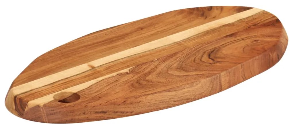 vidaXL Tábua de cortar 50x25x2,5 cm madeira de acácia maciça