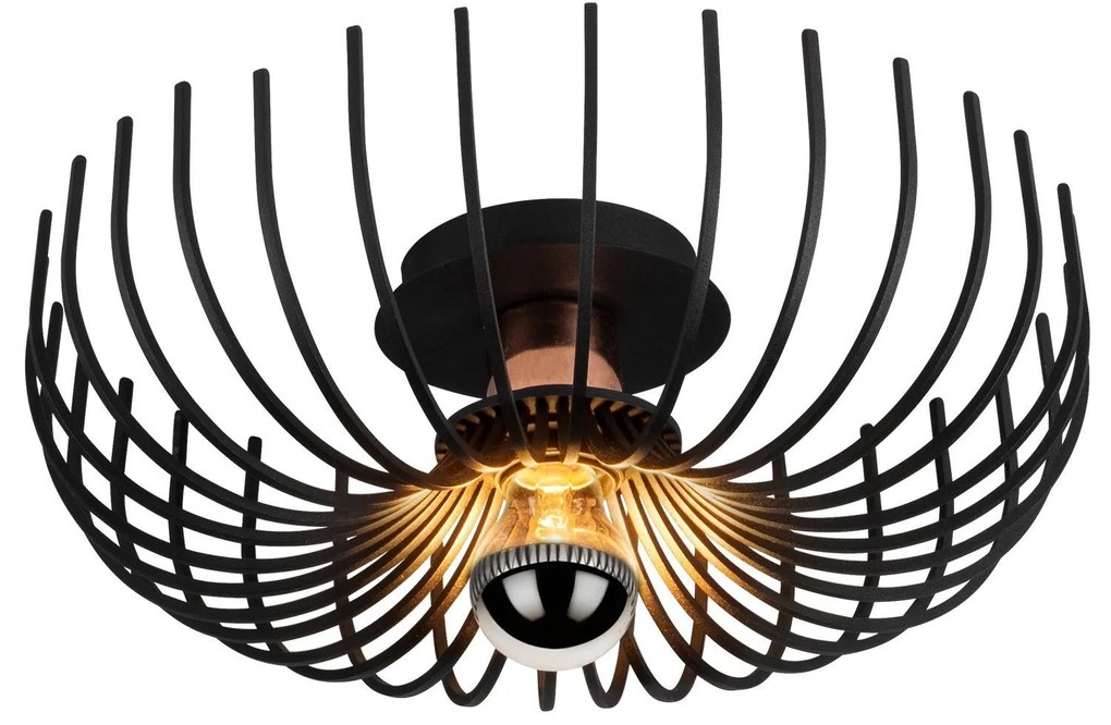 Candeeiro Aspendos – Preto – 36 cm
