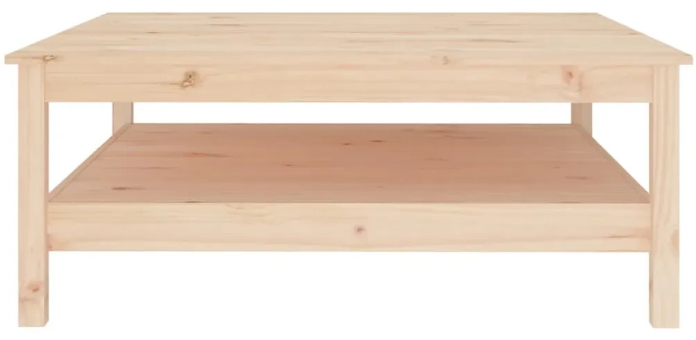 Mesa de centro 100x100x40 cm pinho maciço