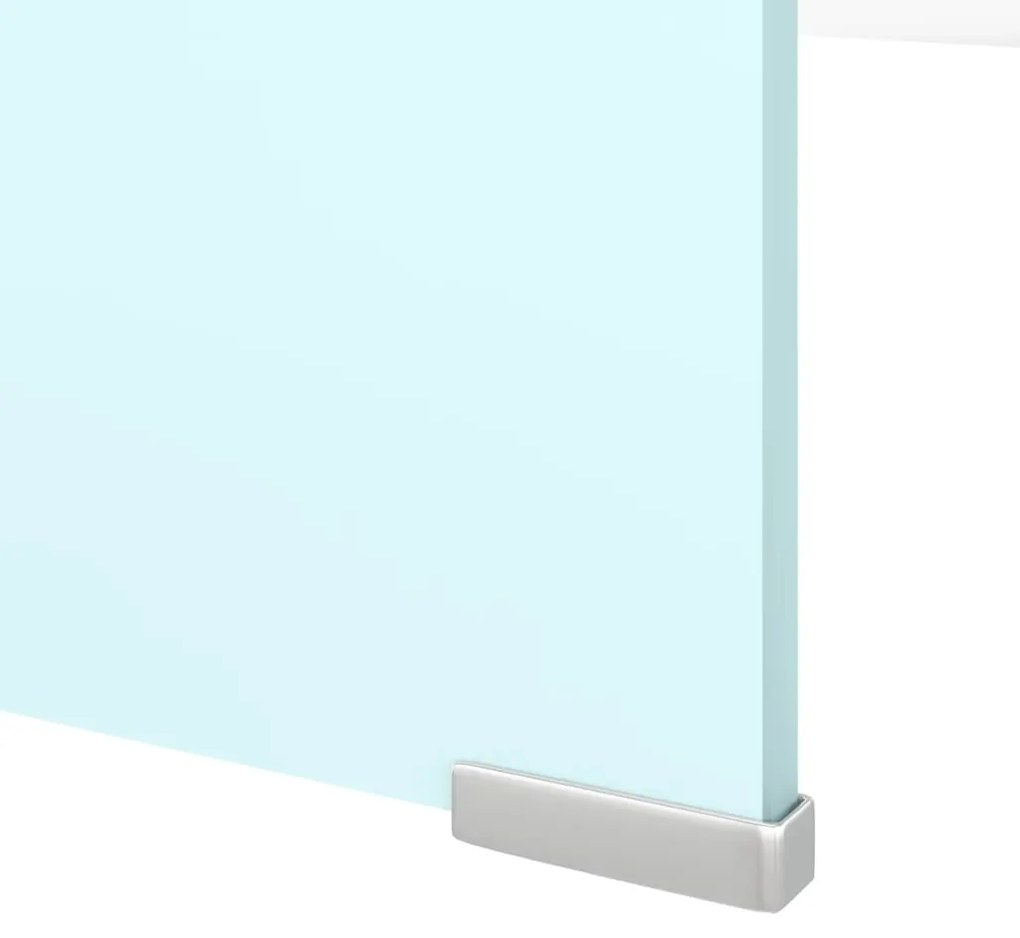 Suporte de TV/monitores em vidro 120x30x13 cm verde