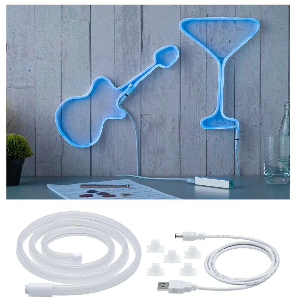 Neon Colorflex Azul (1m)