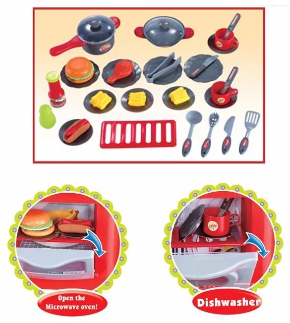 Cozinha de Plastico Pequeno Chefe
