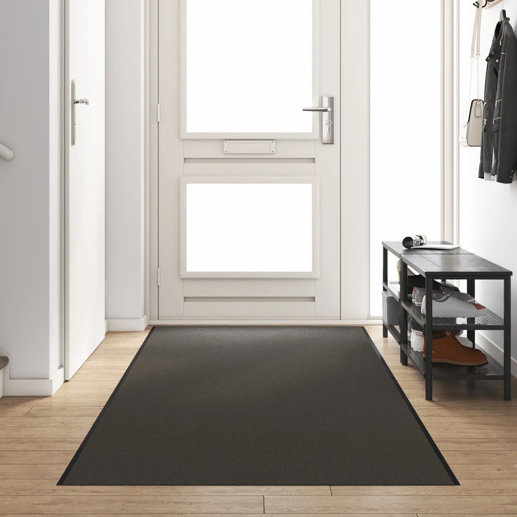 Capacho Retangular Antracite 120x350 cm