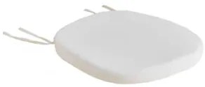 Almofada Para Cadeira De Jardim Zariel Tecido Gardénia Branco - Sklum