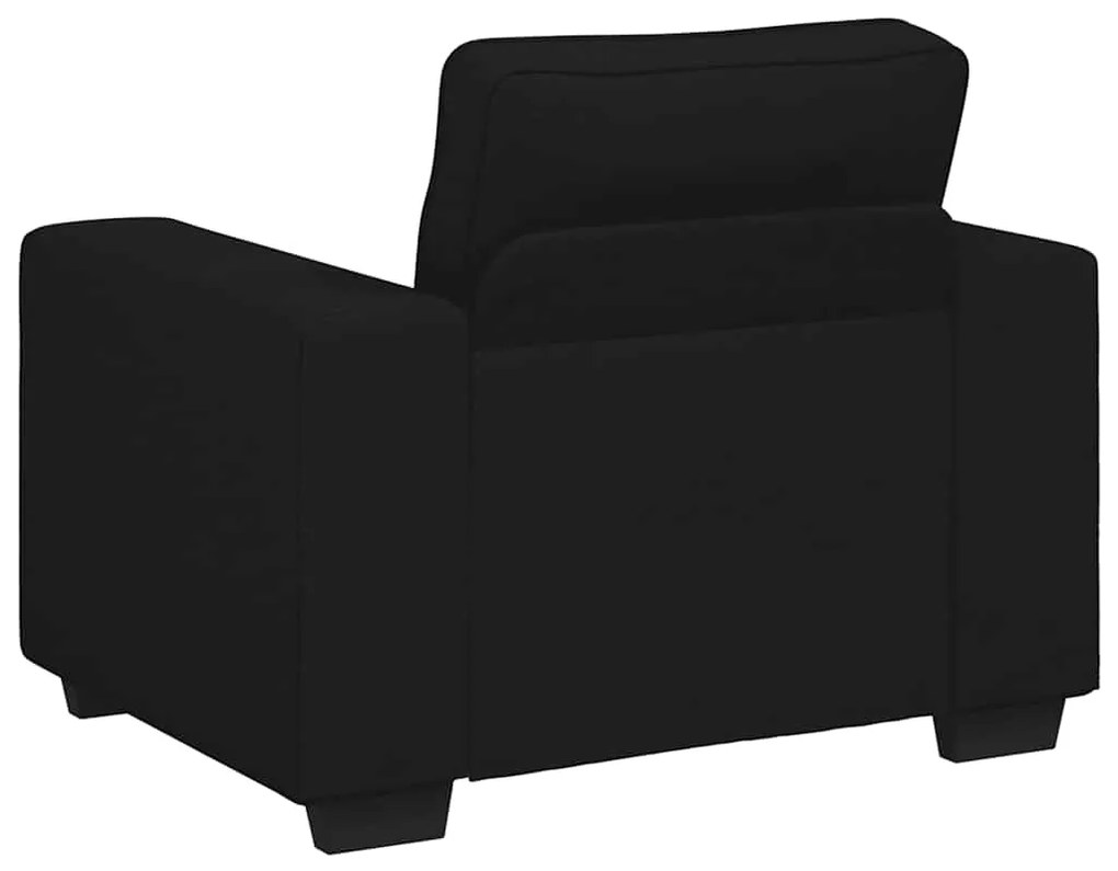 Poltrona 60 cm tecido preto