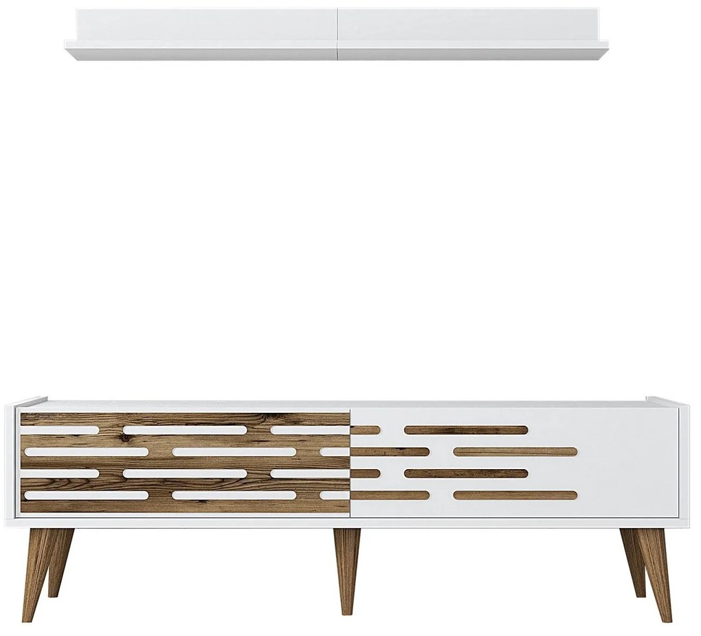 **** Móvel TV Valensiya – Branco – 140x35x45 cm
**