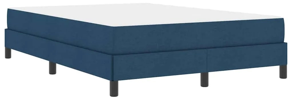 Cama Box Outros Azul 160 x 200 cm tecido