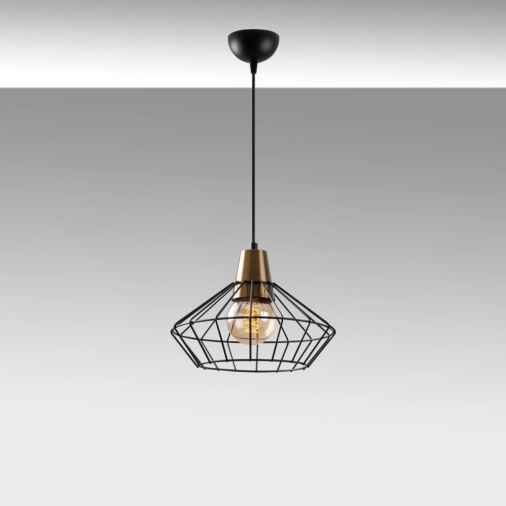 Chandelier Wire – Preto – 30 x 30 cm